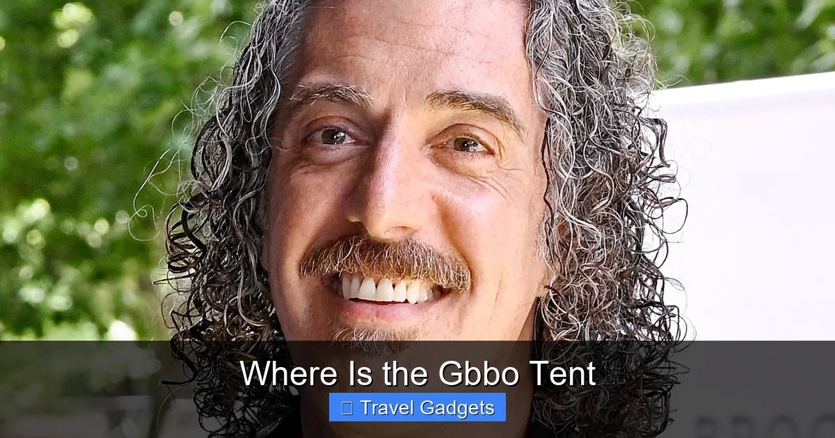 Where Is the Gbbo Tent