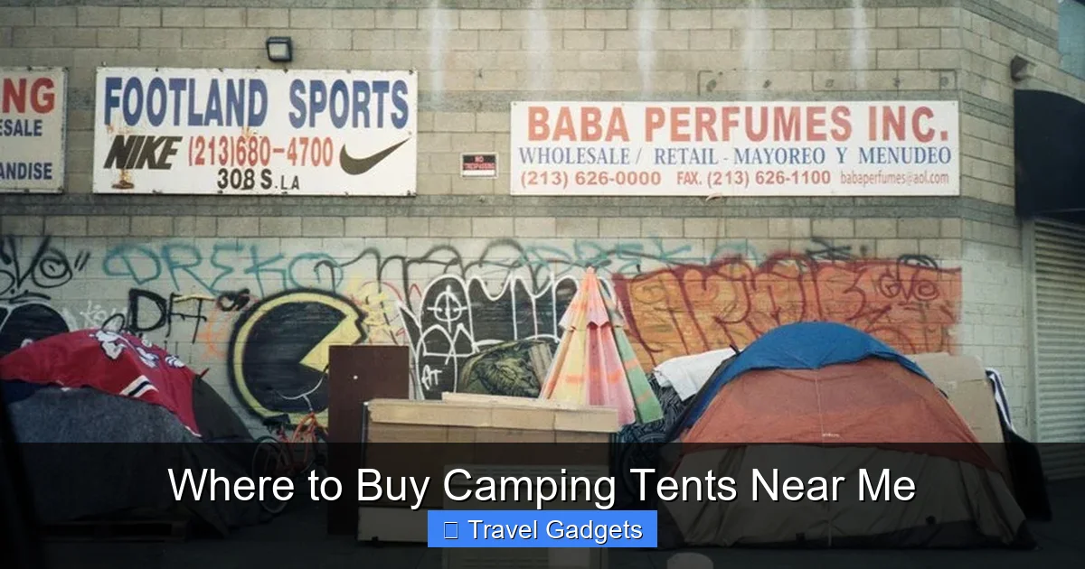 Where to Buy Camping Tents Near Me