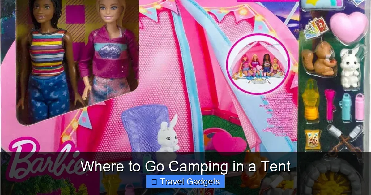 Where to Go Camping in a Tent