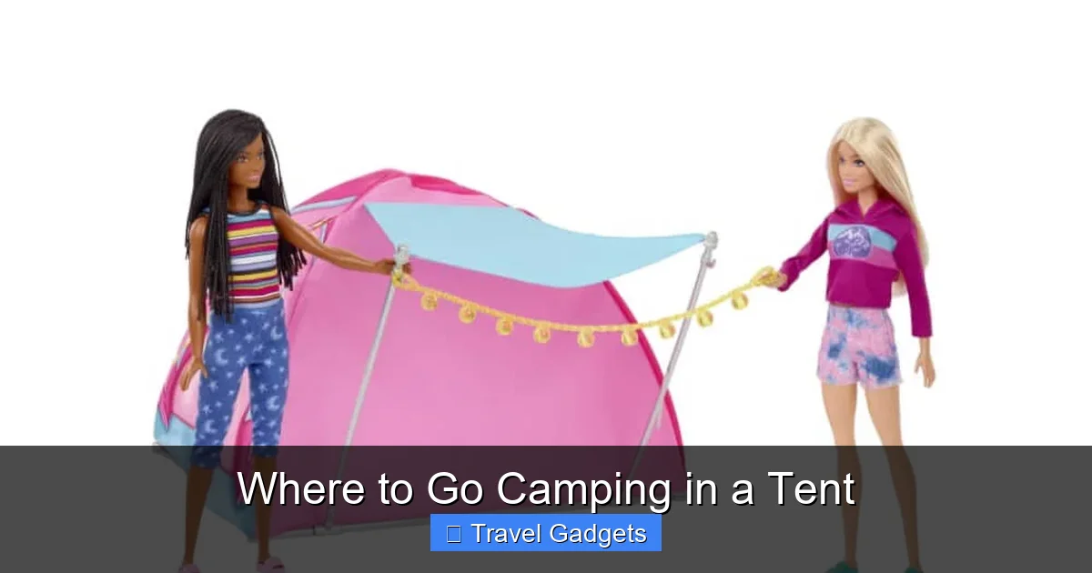 Where to Go Camping in a Tent