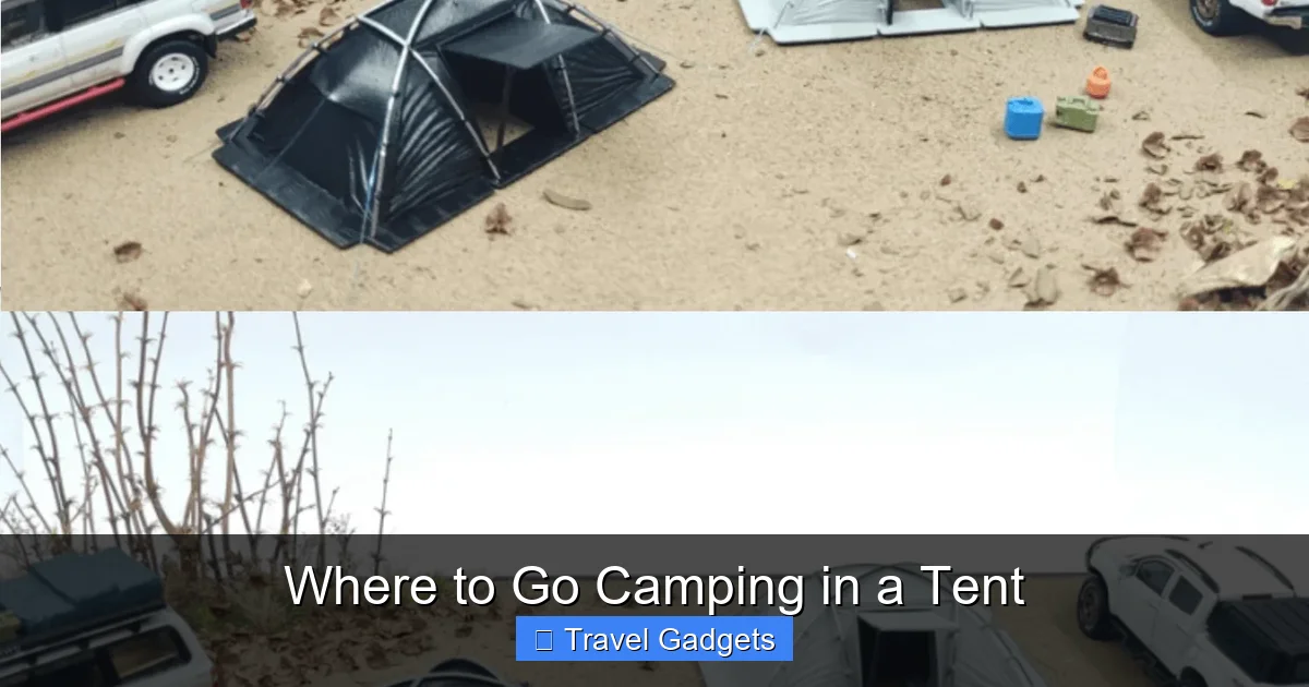 Where to Go Camping in a Tent