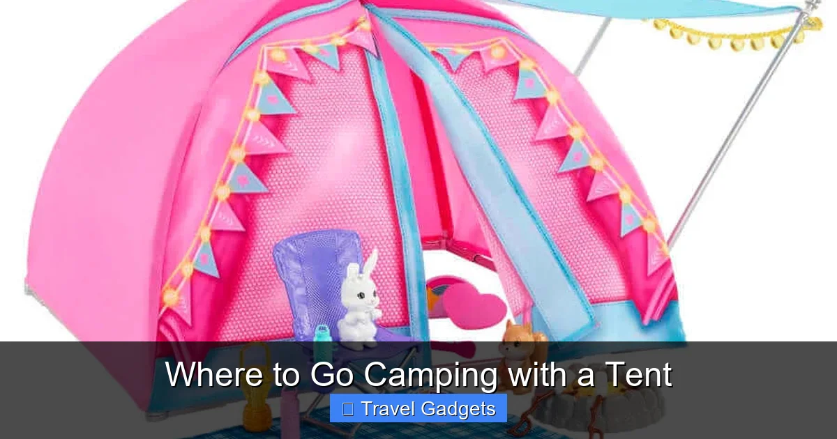 Where to Go Camping with a Tent