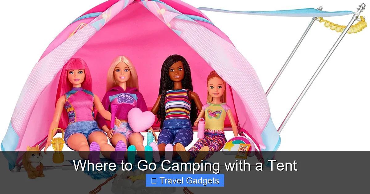 Where to Go Camping with a Tent