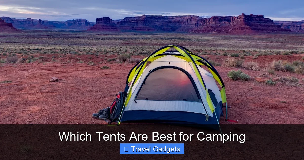 Which Tents Are Best for Camping