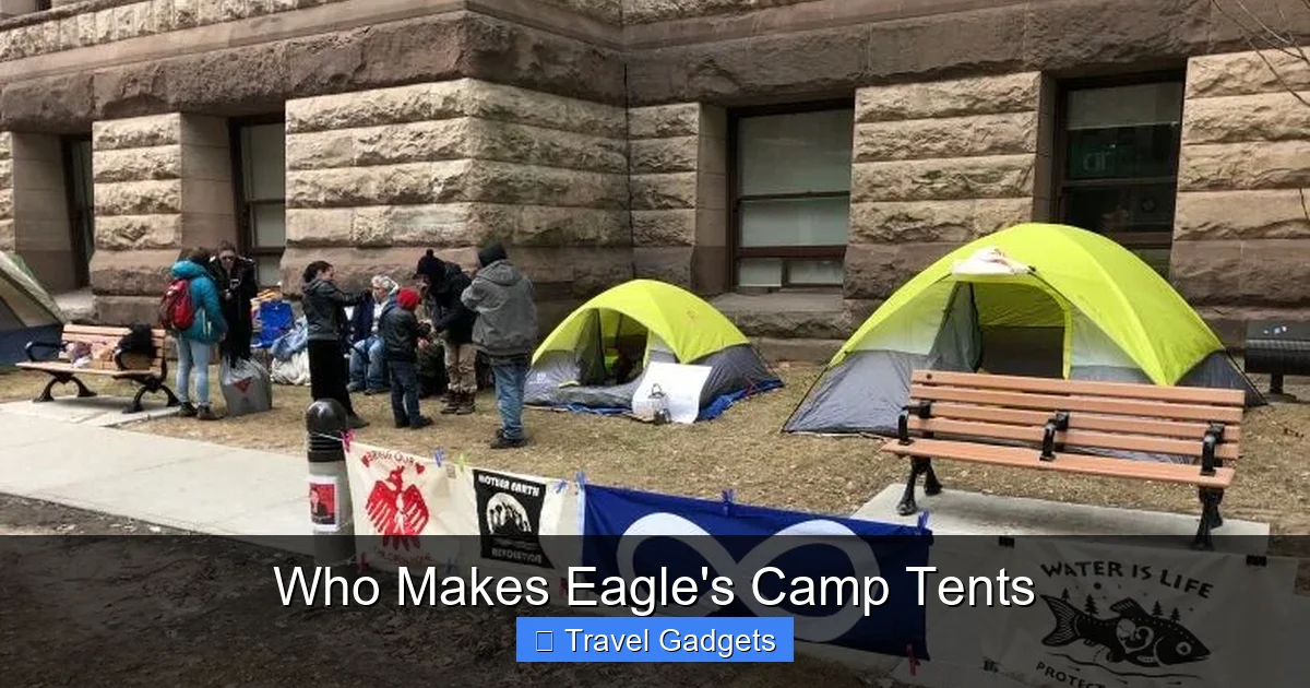 Who Makes Eagle's Camp Tents