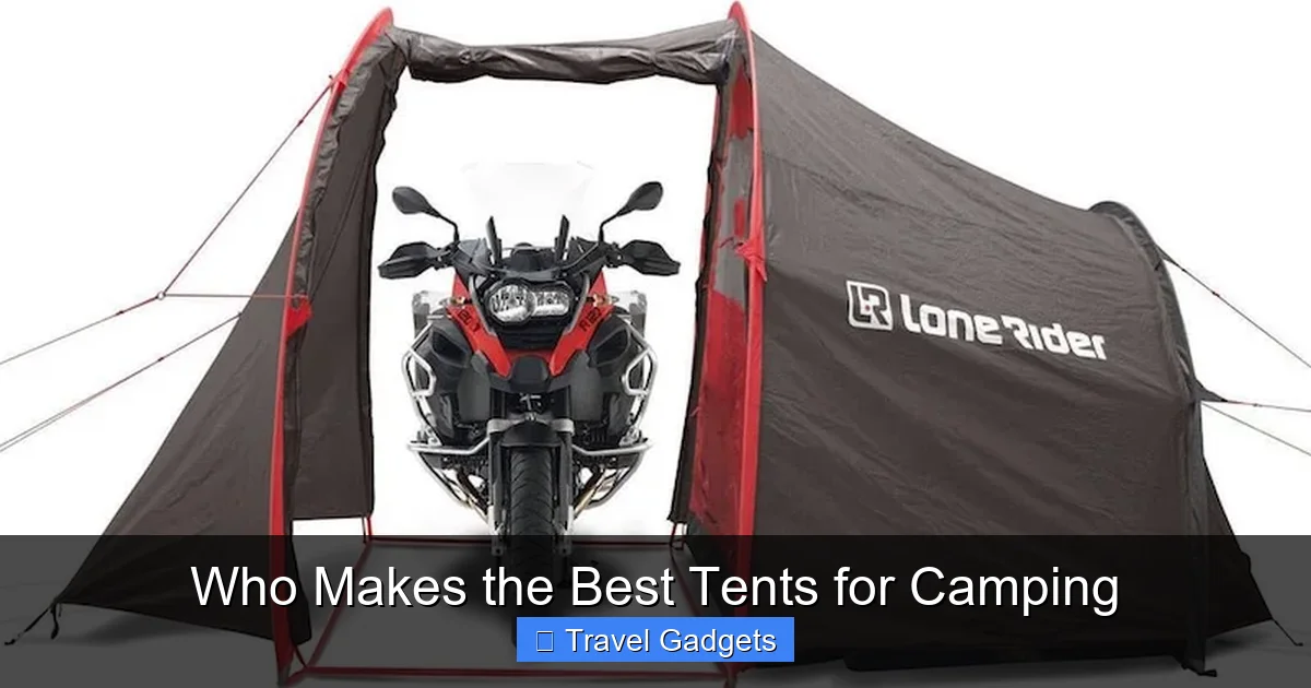 Who Makes the Best Tents for Camping