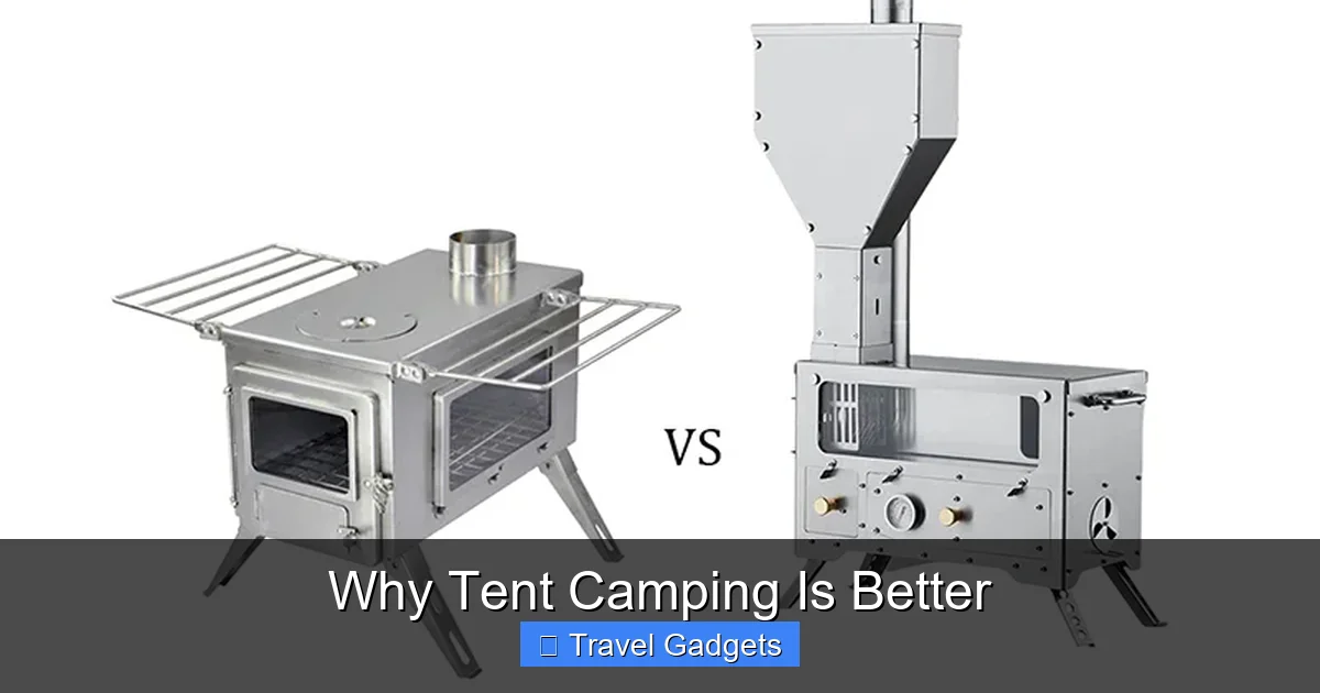 Why Tent Camping Is Better