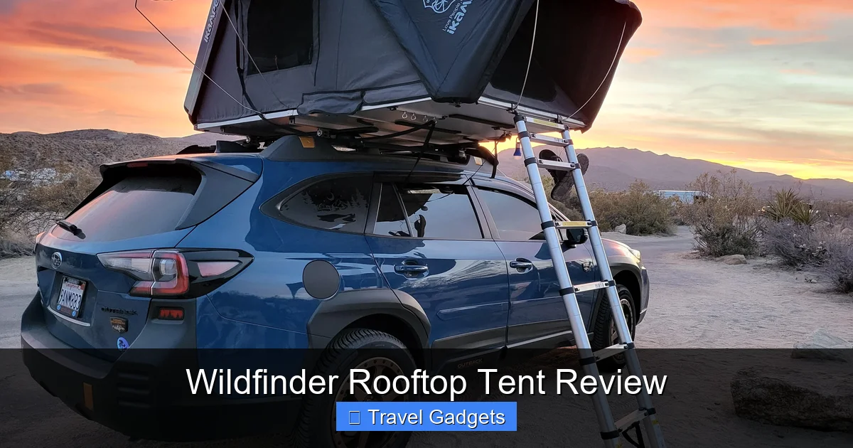 Wildfinder Rooftop Tent Review