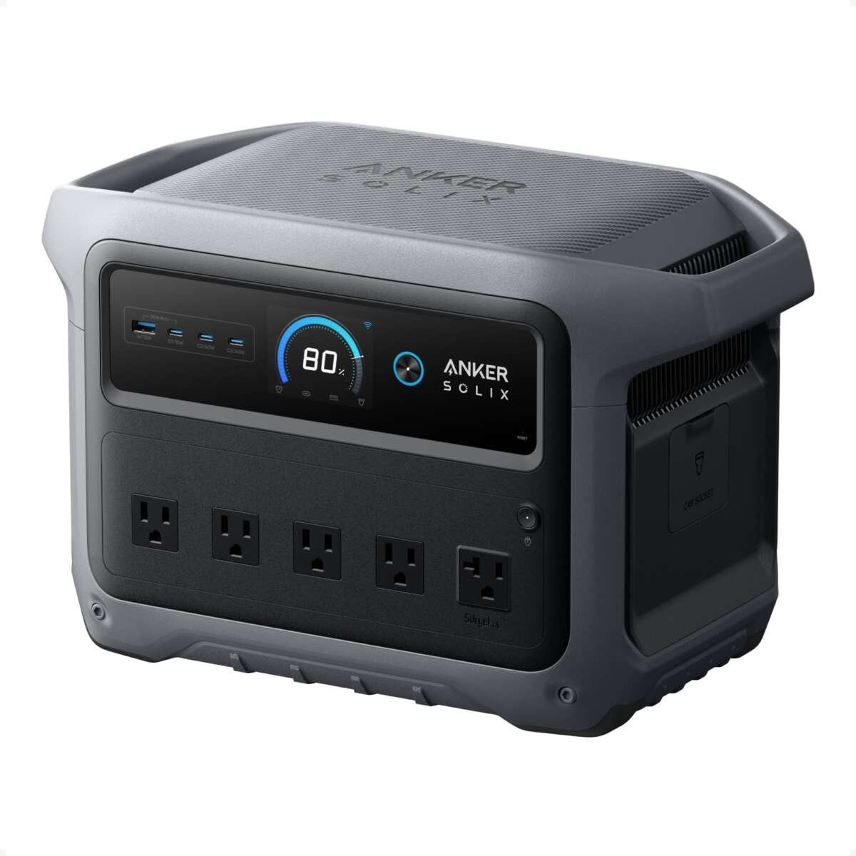 Anker SOLIX C1000 Gen 2 Portable Power Station, 2,000W  Solar Generator, Full Ch
