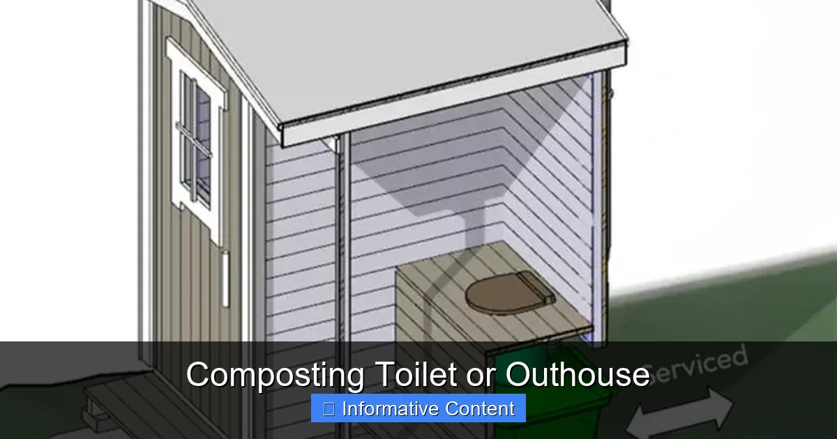 Composting Toilet or Outhouse