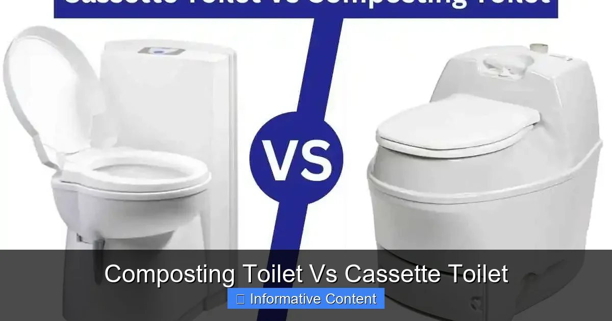 Composting Toilet Vs Cassette Toilet
