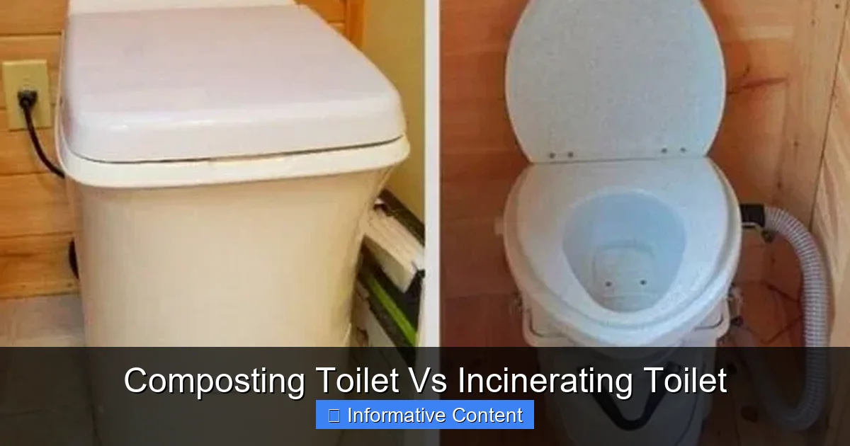 Composting Toilet Vs Incinerating Toilet