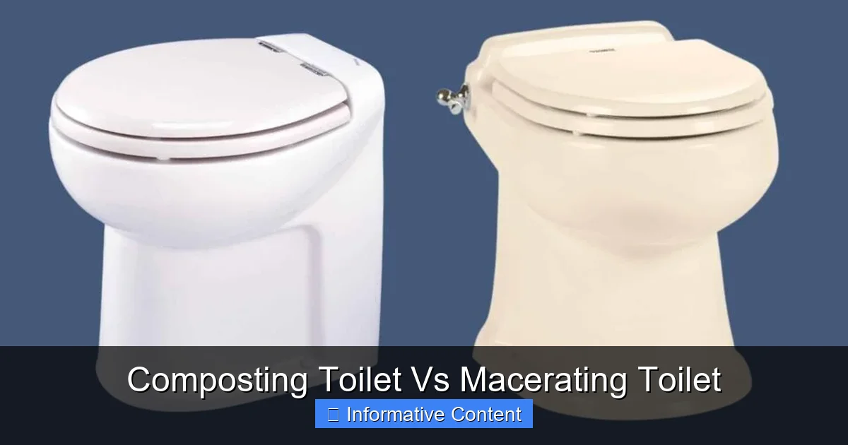 Composting Toilet Vs Macerating Toilet
