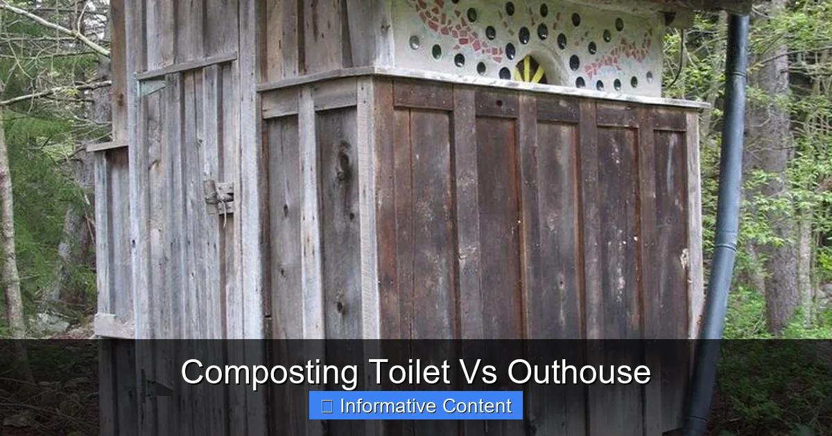 Composting Toilet Vs Outhouse