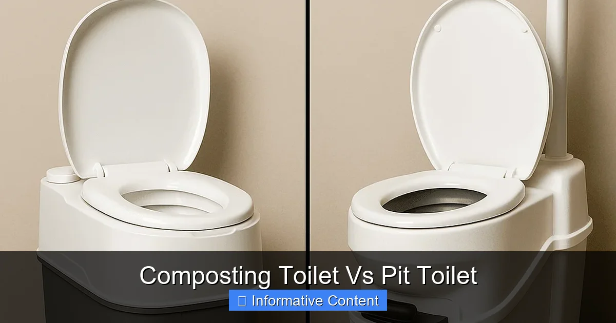 Composting Toilet Vs Pit Toilet