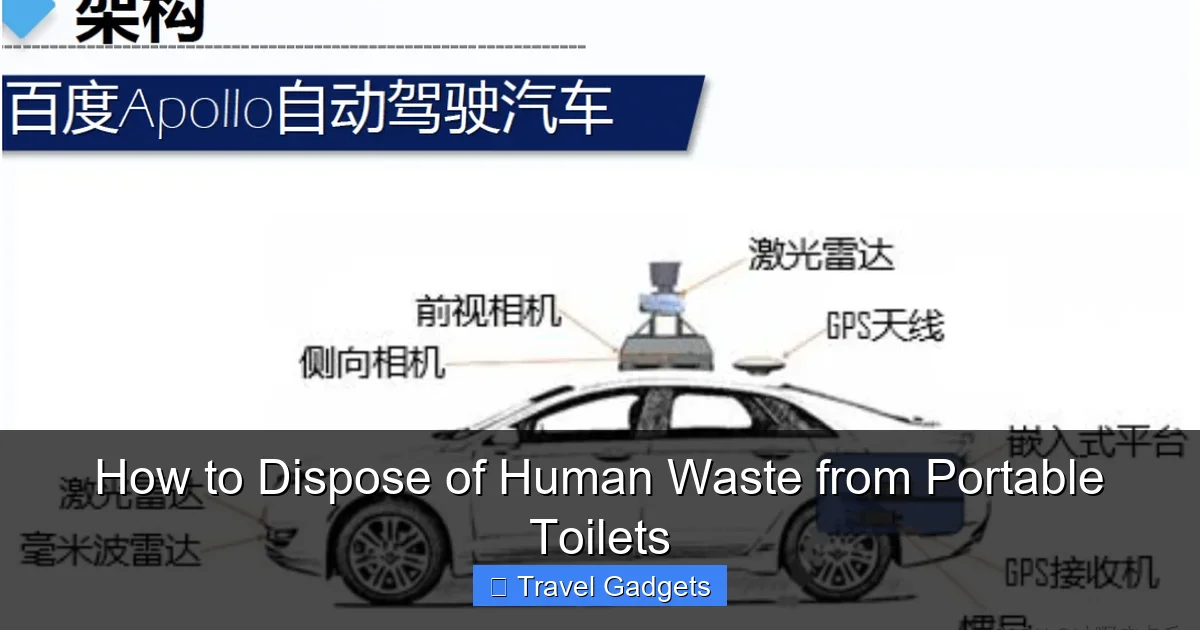 How to Dispose of Human Waste from Portable Toilets