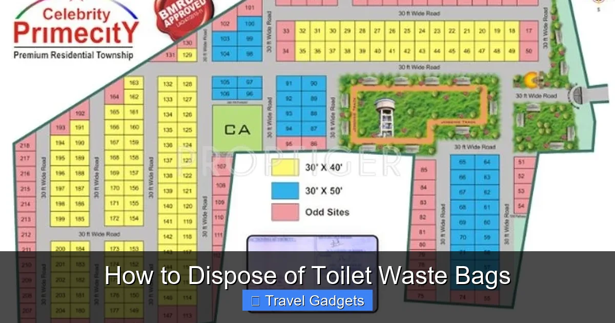 How to Dispose of Toilet Waste Bags