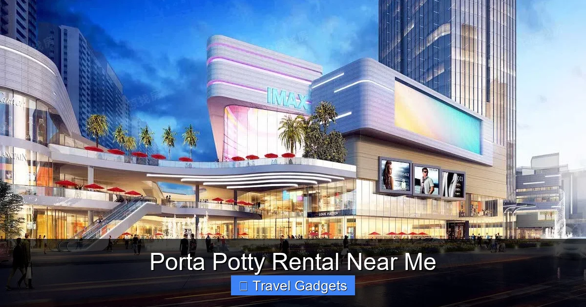 Porta Potty Rental Near Me