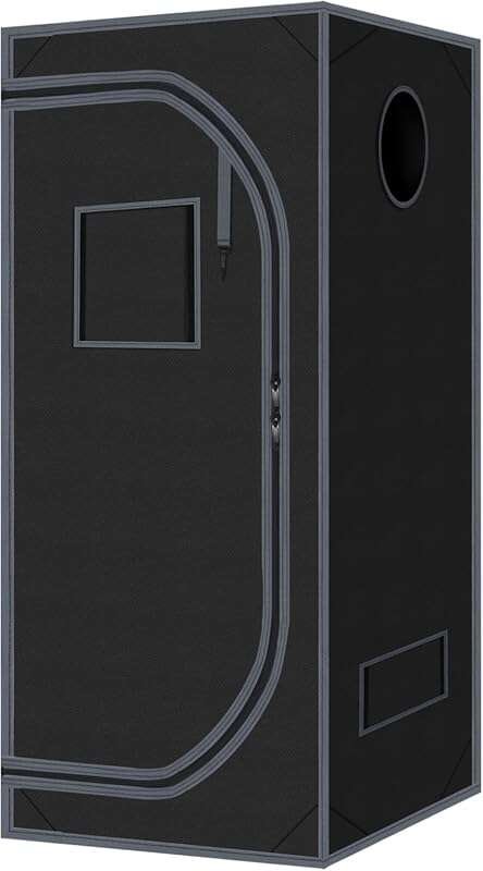 High Reflective 600D Mylar 3x3 Grow Tent for Indoor Hydroponic Plant G