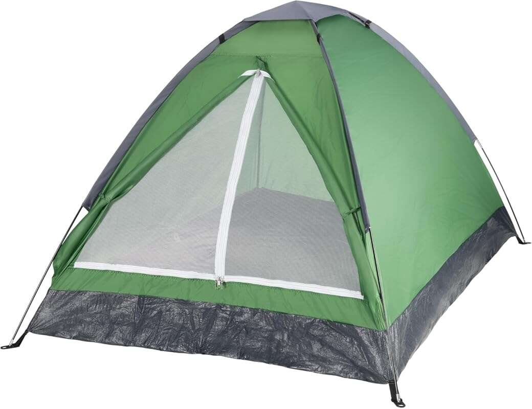 Lightweight 2-Person Camping Tent with Rain Fly and Carry Bag for Hiki