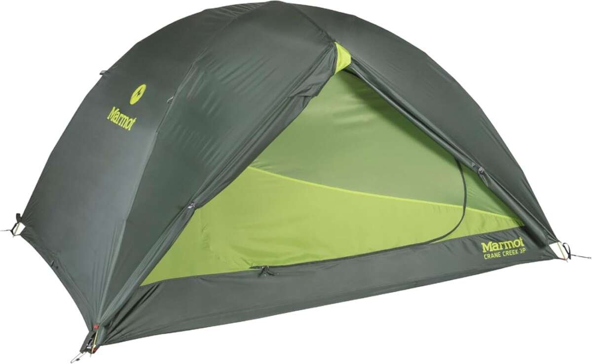 Marmot Crane Creek 2P/3P Ultralight Backpacking Tent with Footprint