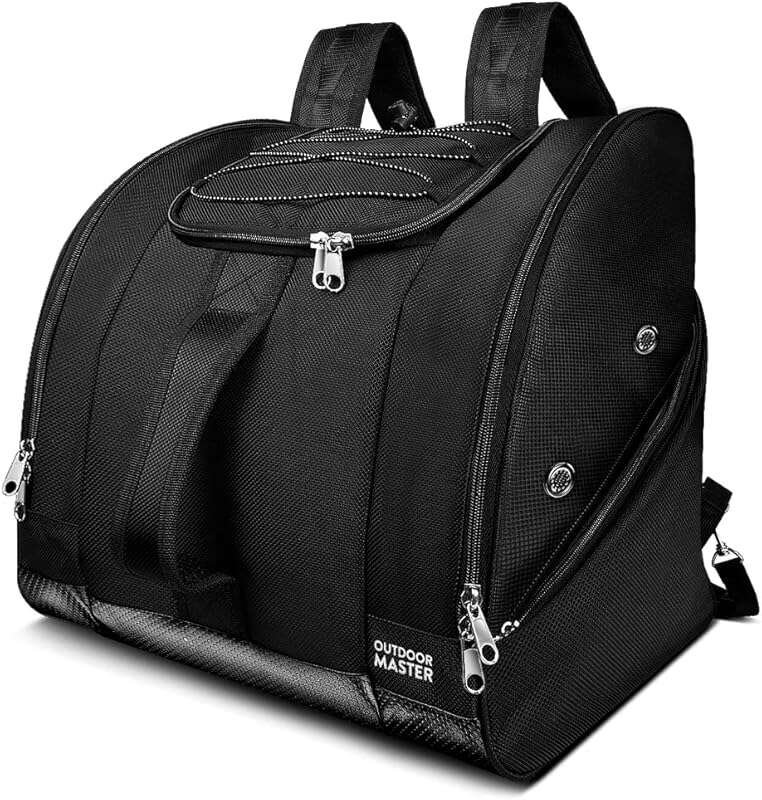 OutdoorMaster Waterproof Boot Bag for Ski and Snowboard Boots, Ideal for Travel
