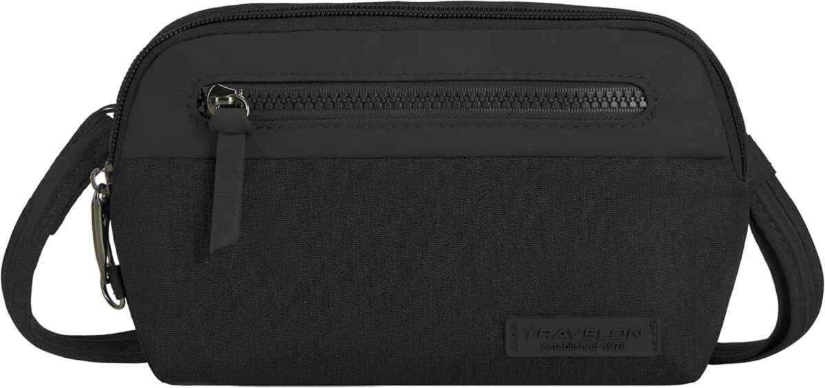 Travelon Anti-Theft Metro Convertible Small Crossbody Bag with Stylish