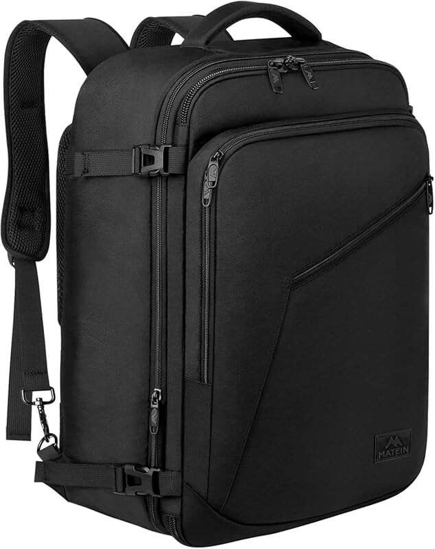 MATEIN Extra Large Carry on Backpack, Expandable 40L Airplane Approved