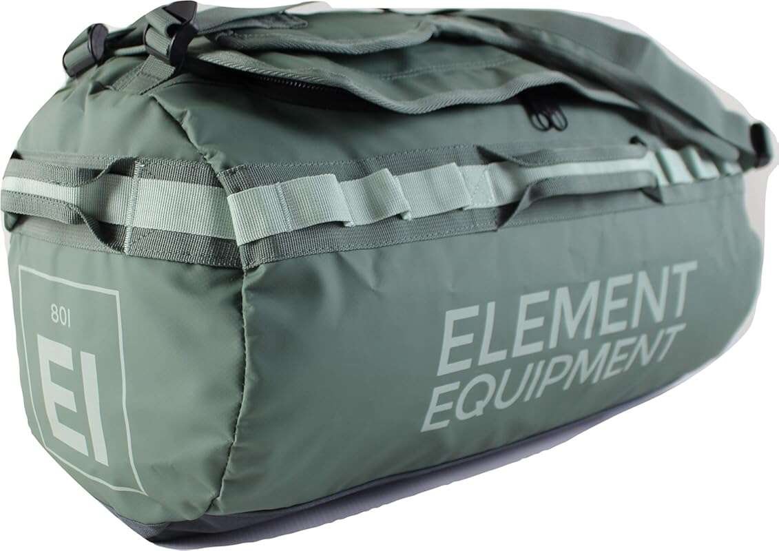 Element Equipment Medium Waterproof Trailhead Duffel Bag with Comforta