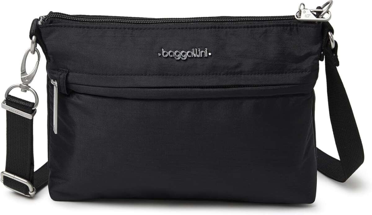 Baggallini Securtex™ Anti-Theft Memento Crossbody: Stylish, Secure Des