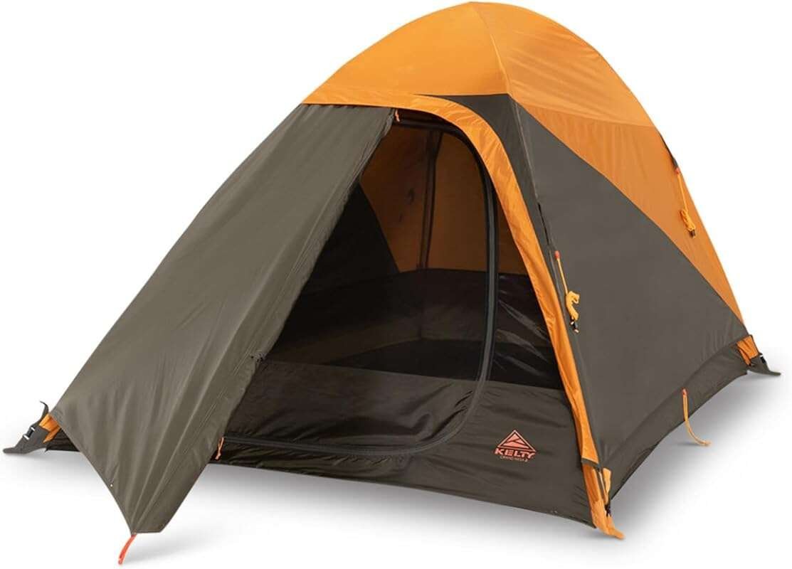 Kelty Grand Mesa 3-Season Ultralight Backpacking Tent with Aluminum Fr