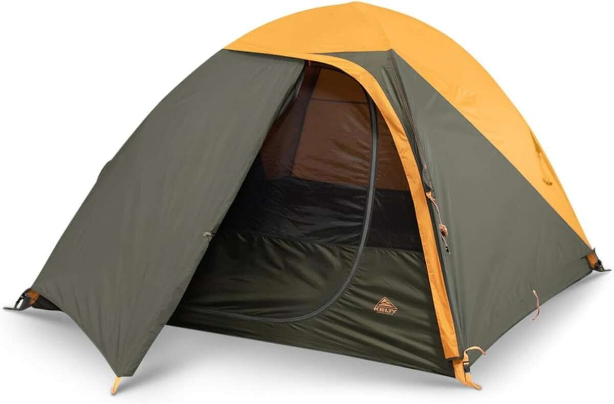 Kelty Grand Mesa 3-Season Backpacking Tent with Aluminum Frame, Vestib