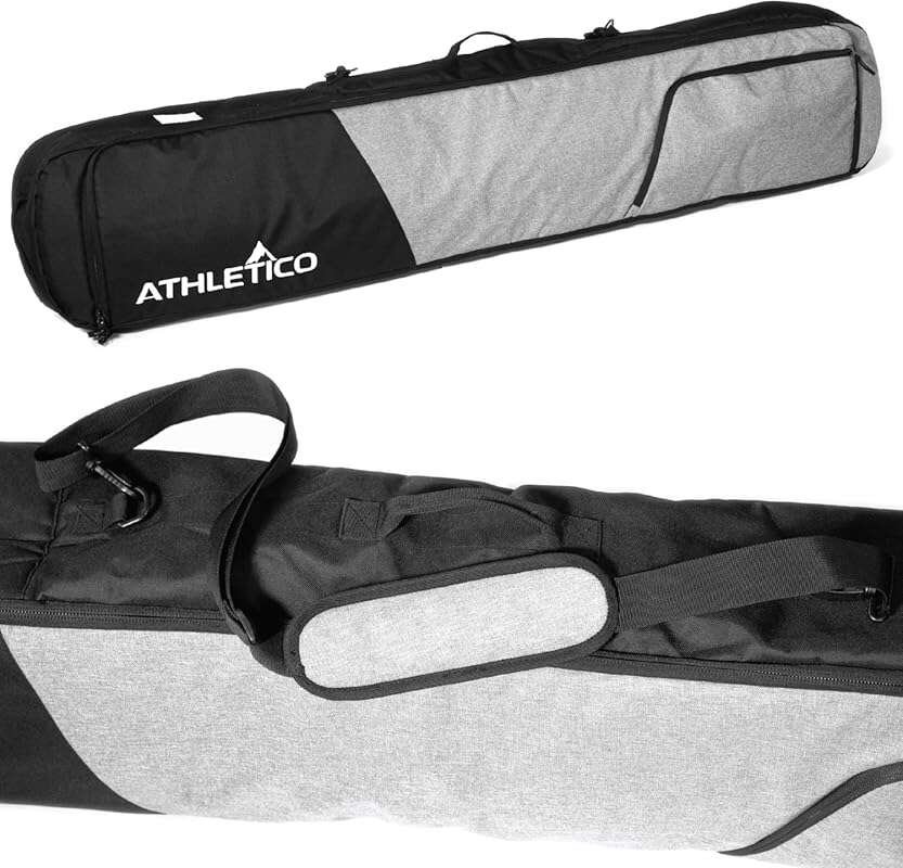Athletico Peak Padded Snowboard Bag - Travel-Friendly Design for Snowb