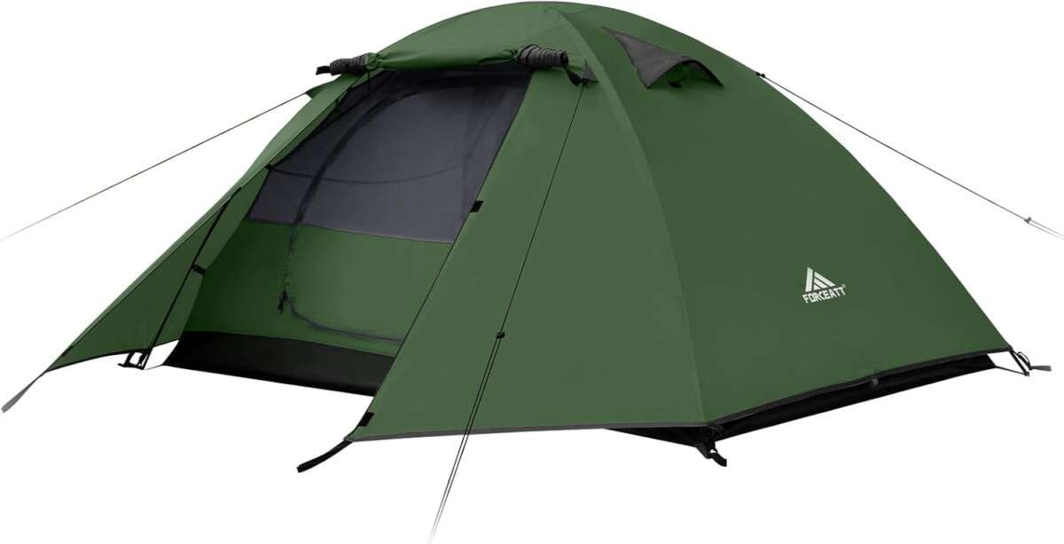 Forceatt Waterproof Camping Tent - Lightweight 2-4 Person Tent for Hik