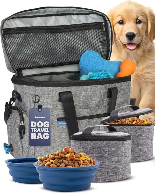 The Original Doggy Bag™ Complete Travel Kit with Bowls and Food Contai