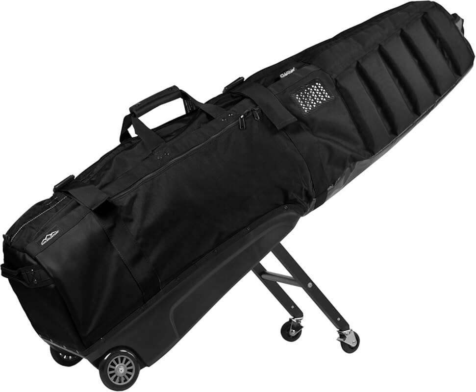 Sun Mountain ClubGlider Meridian - 4-Wheel Rolling Travel Bag with Ret