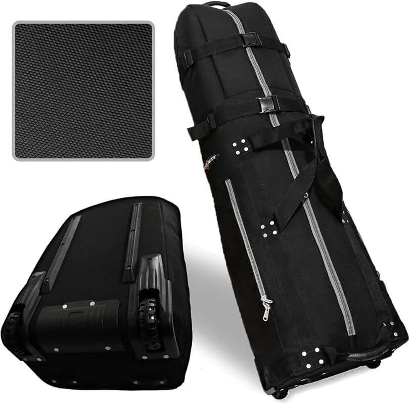 CaddyDaddy Military Grade Ballistic Nylon Travel Cover with EVA Foam P