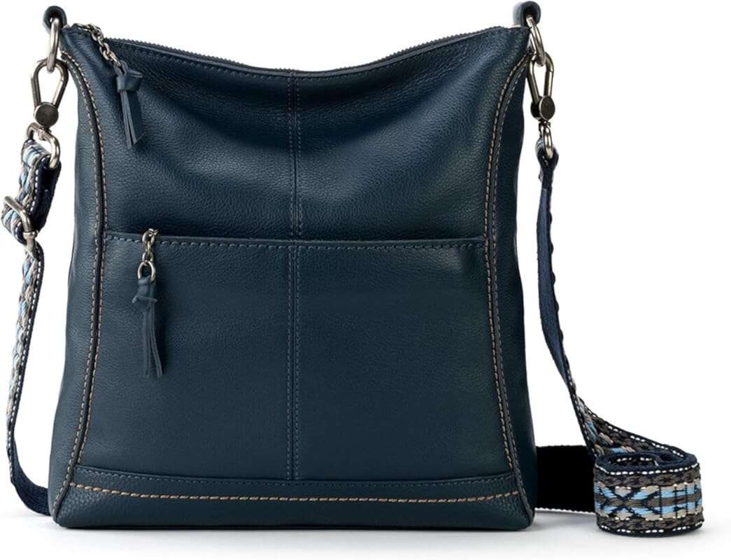 The Sak Lucia Leather Crossbody Purse - Premium Everyday Women's Handb