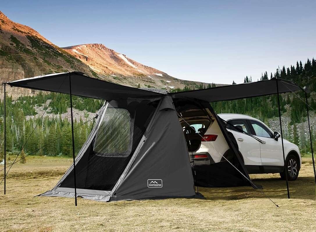 Versatile KAMPKEEPER SUV Car Tent Awning for Tailgating and Outdoor Ca