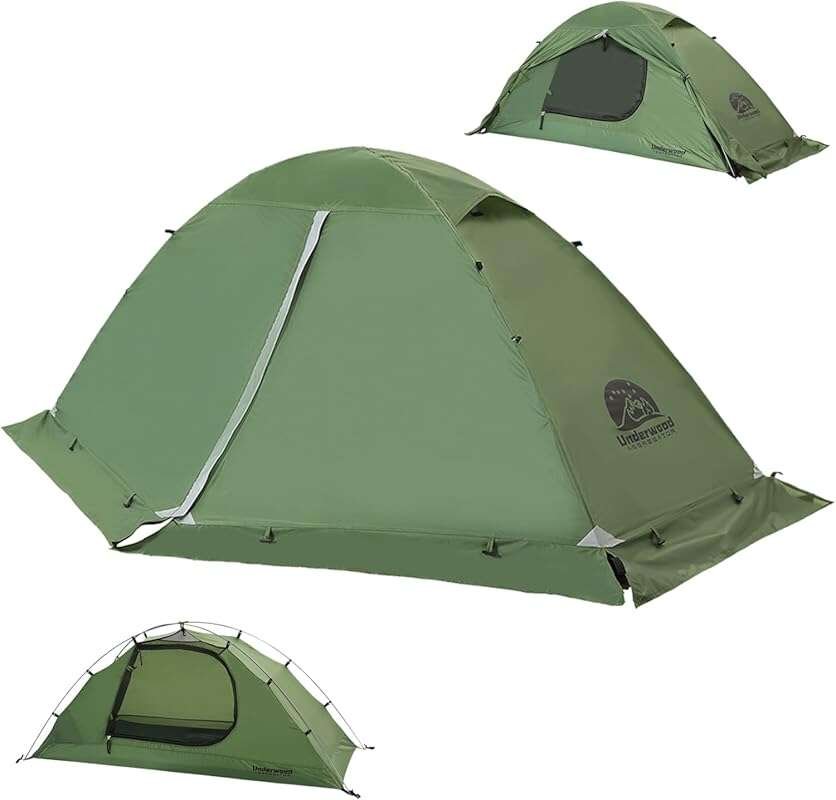 Underwood Aggregator 1/2 Person 4-Season Waterproof Winter Backpacking