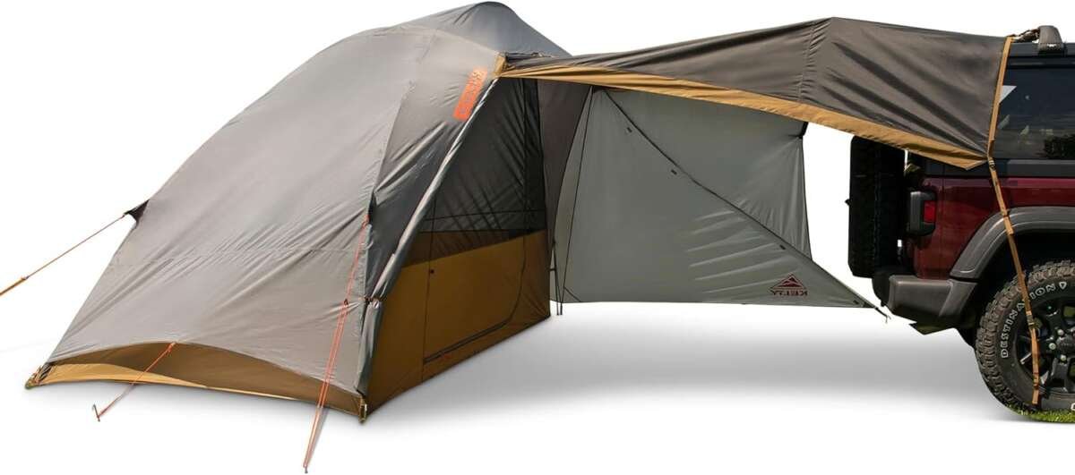 Kelty Caboose 4 Tent – 4-Person 3-Season Outdoor Camping Tent