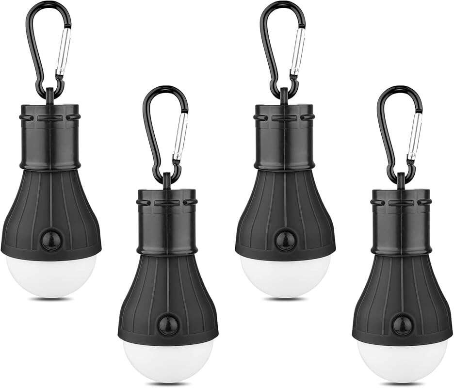 Super Bright LED Camping Tent Lantern, Waterproof Battery-Powered Ligh