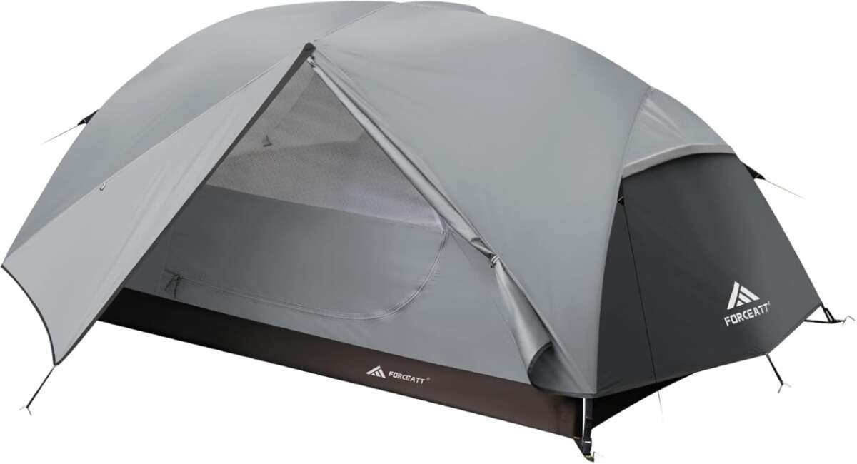 Forceatt Waterproof Camping Tent for 2-3 People, Lightweight Backpacking Tent with Quick Setup