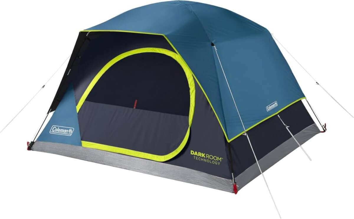 Pop-Up 4-Person Tent with Rainfly - Fast Setup, Portable & Family-Frie