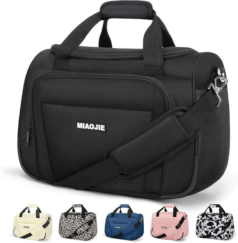 Lightweight Underseat Carry-On Luggage Tote Bag for Travel, Weekender