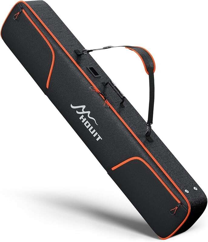 Waterproof Padded Snowboard Bag for Air Travel, 1680D Reinforced with