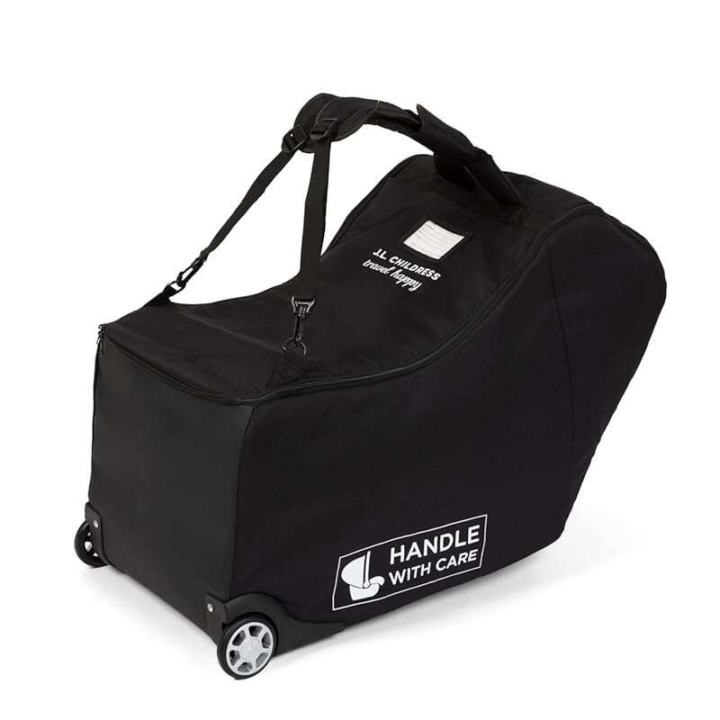 J.L. Childress Padded Infant Car Seat Bag with Wheels - Fits UPPAbaby,