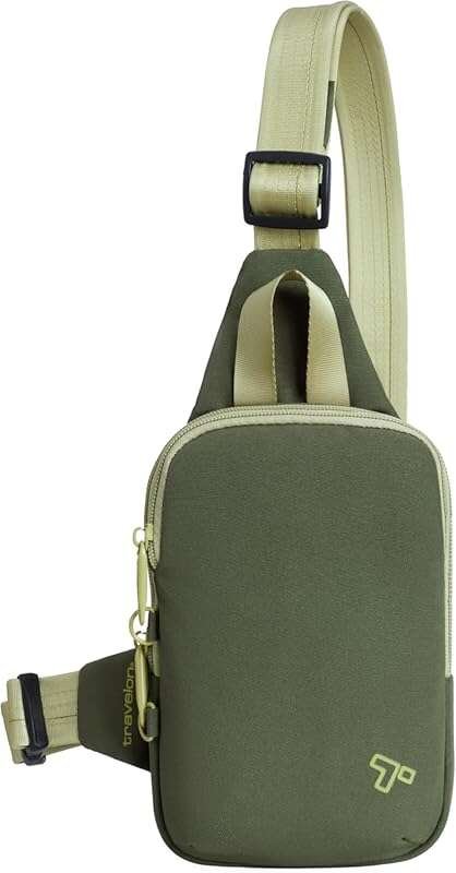 Travelon Anti-Theft The Voyages Compact Sling - Secure and Stylish Bag