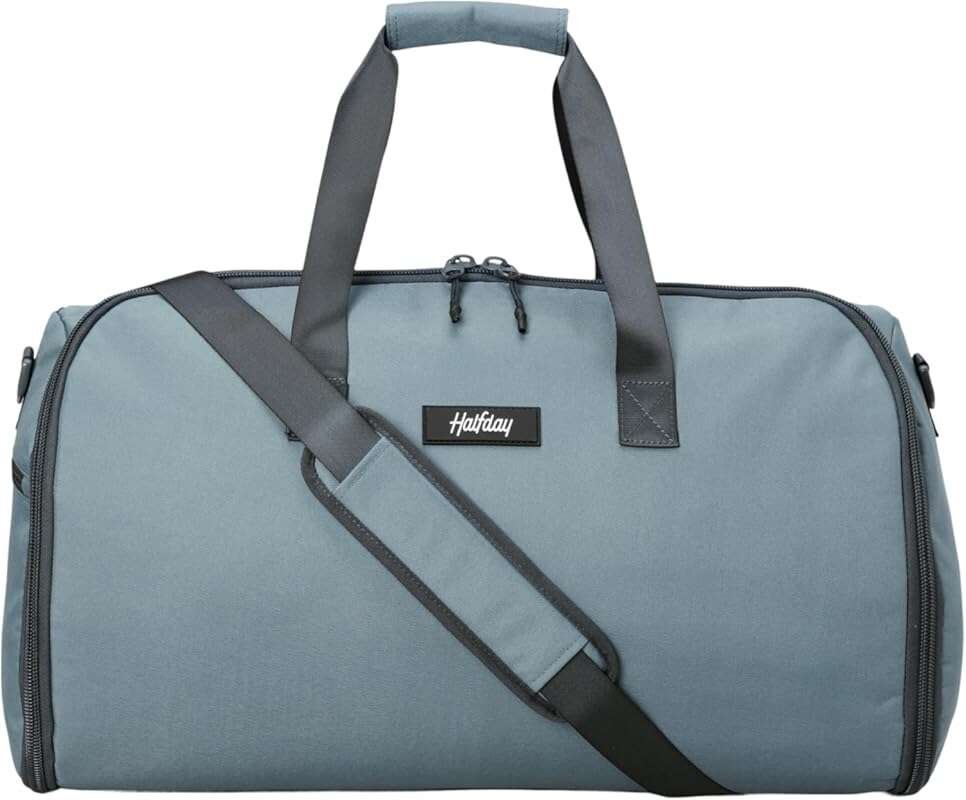 Halfday 40L Convertible Garment Duffel Bag: Wrinkle-Free, Water-Resist
