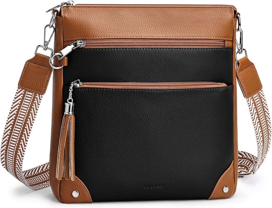 Stylish SYTRAH Anti Theft Crossbody Purse with RFID Blocking, Ideal fo